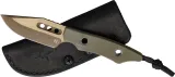 Heretic Knives Kobold Bowie Fixed Blade OD H0657AODG10