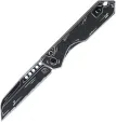 Heretic Knives Auto Jinn Button Lock - H113CSBWCF