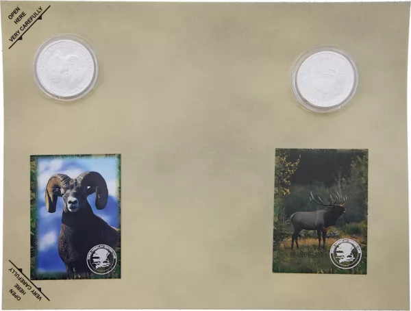 Miscellaneous Collectible Coins Ram Elk knives H1672S