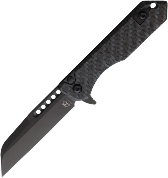 Heretic Knives Jinn Button Lock Glo CF H2136AGLOCF Heretic Knives Jinn Button Lock Glo CF H2136AGLOCF