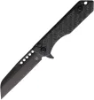 Heretic Knives Jinn Button Lock Glo CF - H2136AGLOCF