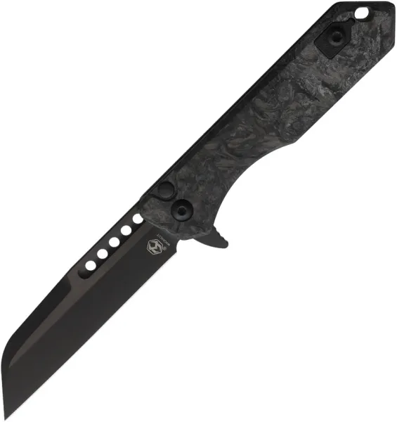 Heretic Knives Jinn Button Lock Glo CF H2136AMGCF Heretic Knives Jinn Button Lock Glo CF H2136AMGCF