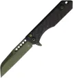 Heretic Knives Jinn Button Lock Grn CF - H213MGCF