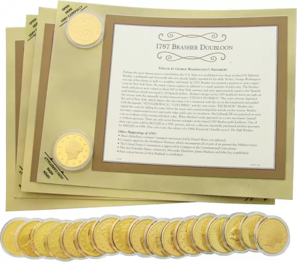 Miscellaneous Replica American Coin 25pc knives H3