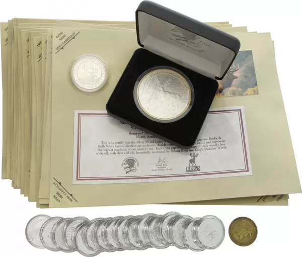 Miscellaneous Wildlife Coin Assortment 50pc knives H4