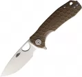 Honey Badger Knives Small Linerlock Tan - HB1022