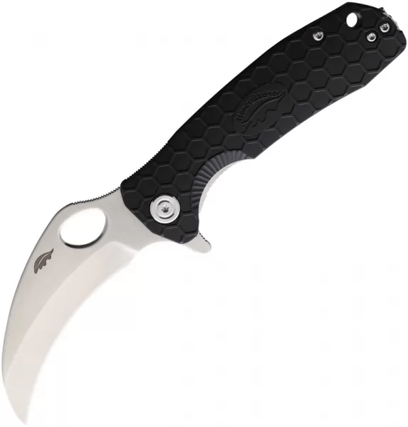 Honey Badger Knives Medium Claw Linerlock Blk HB1121