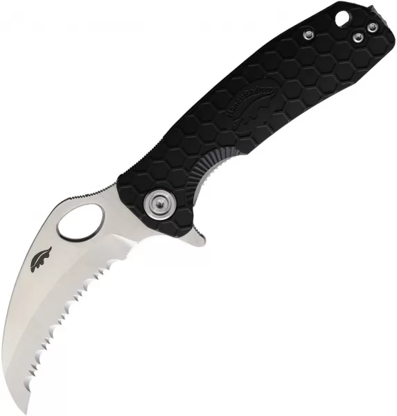 Honey Badger Knives Small Claw Linerlock Black HB1151