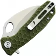 Honey Badger Knives Small Claw Linerlock Green HB1153