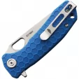Honey Badger Knives Small Leaf Linerlock Blue HB1311