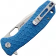 Honey Badger Knives Large Linerlock Tanto Blue HB1324