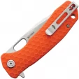 Honey Badger Knives Large Linerlock Tanto Orange HB1326