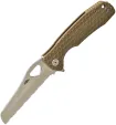 Honey Badger Knives Large Rescue Linerlock Tan - HB1742
