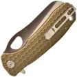 Honey Badger Knives Large Rescue Linerlock Tan HB1742