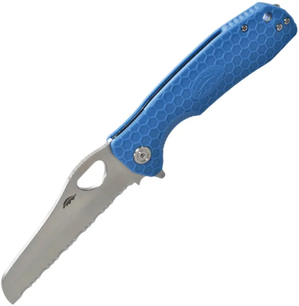 Honey Badger Knives Large Rescue Linerlock Blu HB1744