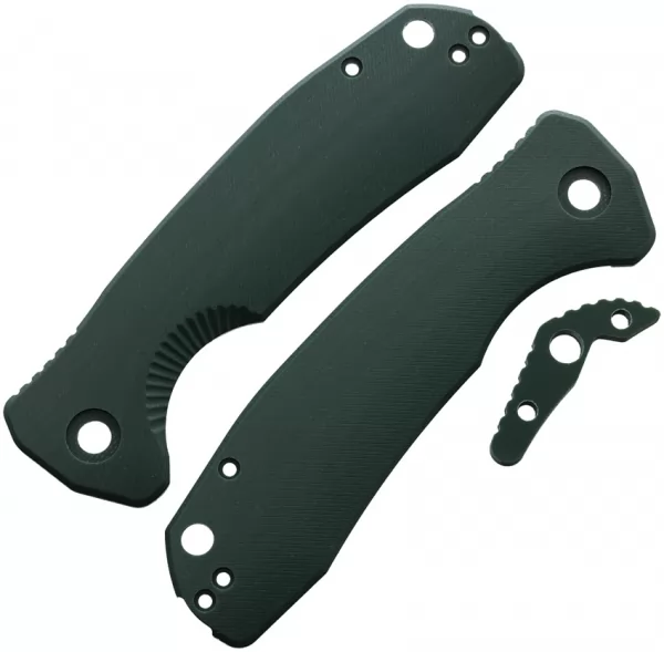 Honey Badger Knives Large Linerlock Handle Green HB4017