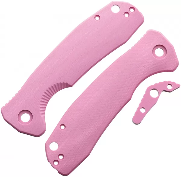 Honey Badger Knives Large Linerlock Handle Pink HB4020