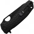 Honey Badger Knives Medium Leaf Linerlock Black HB4027