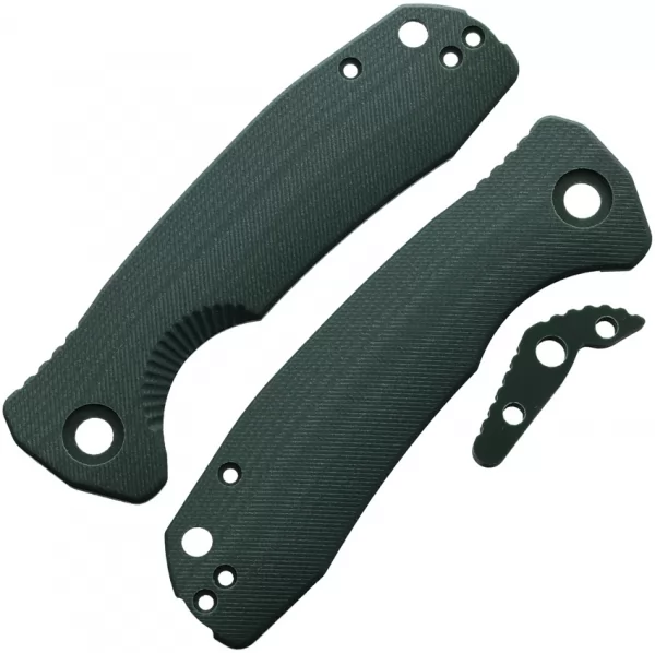 Honey Badger Knives Medium Linerlock Handle Green HB4037
