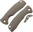 Honey Badger Knives Medium Linerlock Handle Tan - HB4038