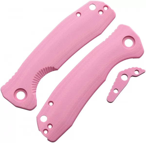 Honey Badger Knives Medium Linerlock Handle Pink HB4040