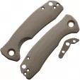 Honey Badger Knives Small Linerlock Handle Desert - HB4058