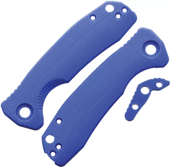 Honey Badger Knives Small Linerlock Handle Blue HB4059