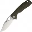 Honey Badger Knives Large Linerlock Clip Green - HB4065