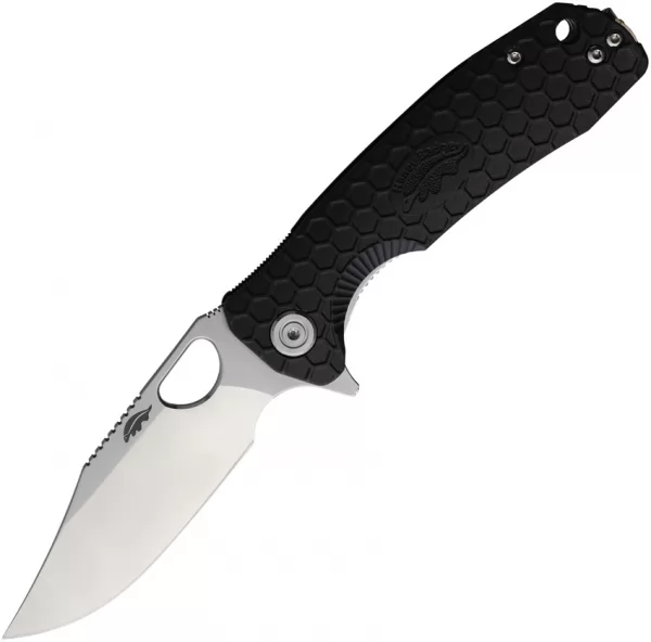 Honey Badger Knives Medium Linerlock Clip Black HB4069
