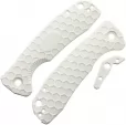 Honey Badger Knives Large Linerlock Handle White - HB5036