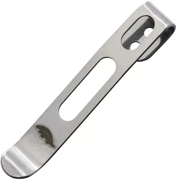 Honey Badger Knives Large Pocket Clip Satin HB5083