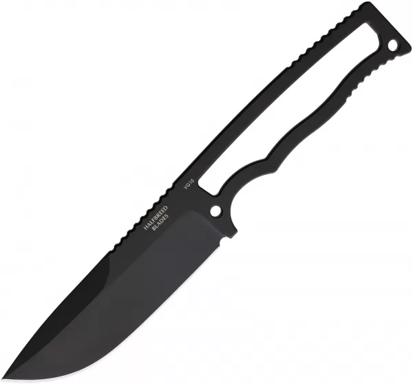 Halfbreed Blades Compact Field Knife PVD DP HBBCFK01BLK