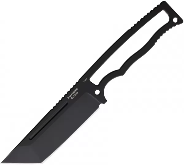 Halfbreed Blades Compact Field Knife PVD Tanto HBBCFK03BLK