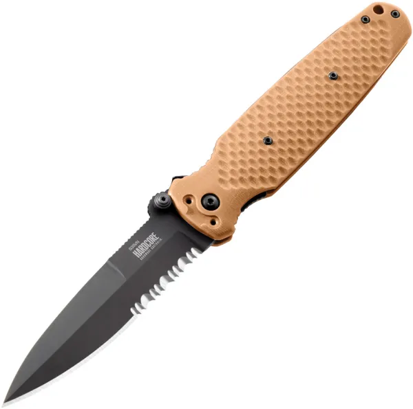 Hardcore Hardware Australia HHA Covert 01 Linerlock BlkDE HBBCOVERT01BKDE