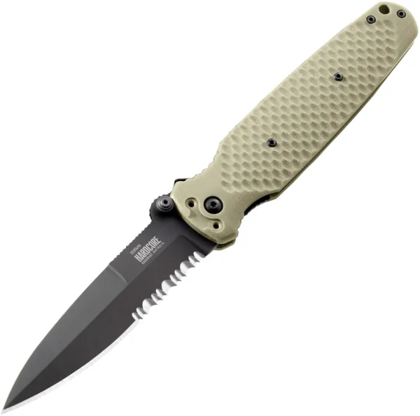 Hardcore Hardware Australia HHA Covert 01 Linerlock BlkRg HBBCOVERT01BKRG