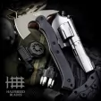 Halfbreed Blades Compact Rescue Axe doutone HBBCRA02OB
