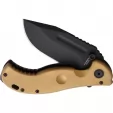 Halfbreed Blades Large Bush Linerlock HBBLBF01BRZ