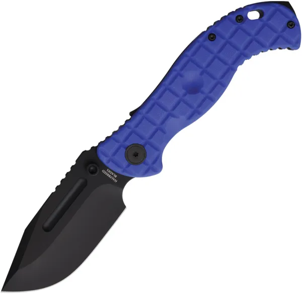 Halfbreed Blades Large Bush Folder Gen 2 Blue HBBLBF01G2BLU