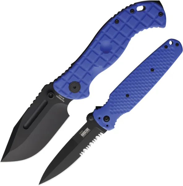 Halfbreed Blades LBF and Covert Bundle Blue HBBLBFCOVERTBBL