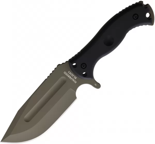 Halfbreed Blades Large Bush Knife OD HBBLBK01OD