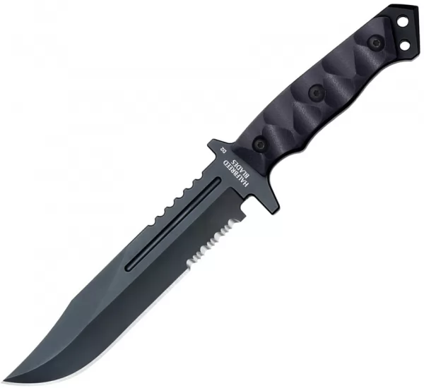 Halfbreed Blades Large Infantry Knife Gen 2 Blk HBBLIK01G2BLK
