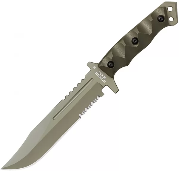 Halfbreed Blades Large Infantry Knife Gen 2 OD HBBLIK01G2ODG