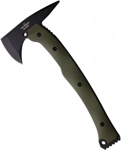 Halfbreed Blades Large Rescue Axe doutone HBBLRA01BLKODG