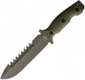 Halfbreed Blades Large Survival Knife OD - HBBLSK01OD