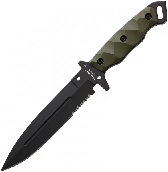 Halfbreed Blades Medium Infantry Knife BLK ODG HBBMIK01PSBLKOD