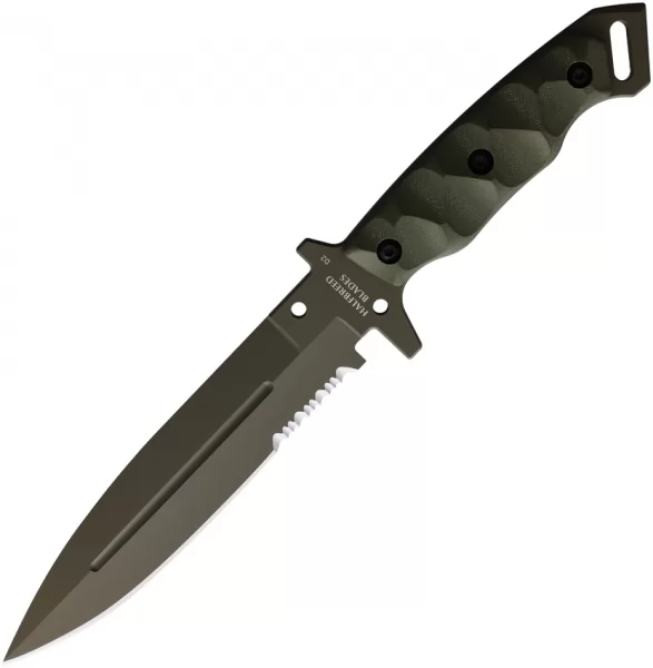 Halfbreed Blades Medium Infantry Knife OD HBBMIK01PSOD