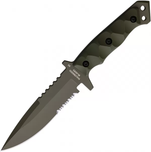 Halfbreed Blades Medium Infantry Knife OD HBBMIK03G2ODG