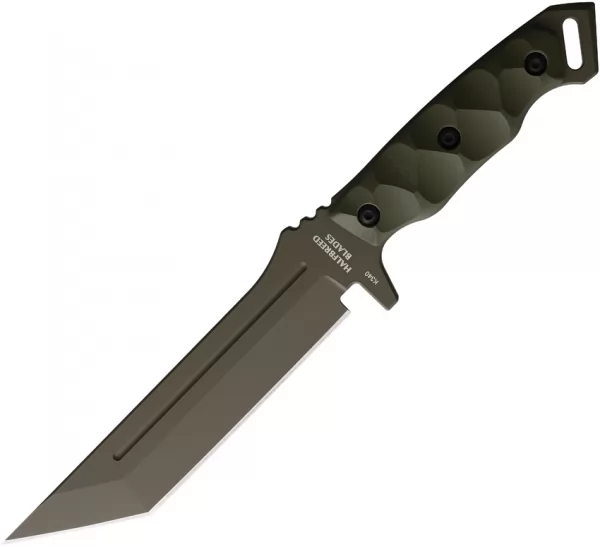 Halfbreed Blades Medium Infantry Knife OD HBBMIK05POD