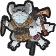 Halfbreed Blades C-19 Drop Bear Morale Patch - HBBP2021