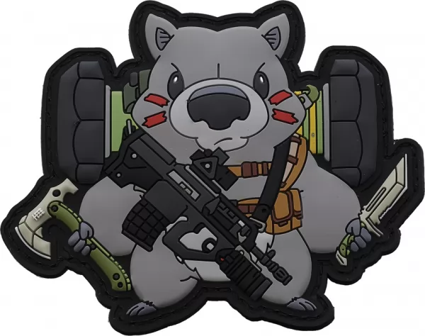 Halfbreed Blades Combat Wombat Morale Patch HBBP2022